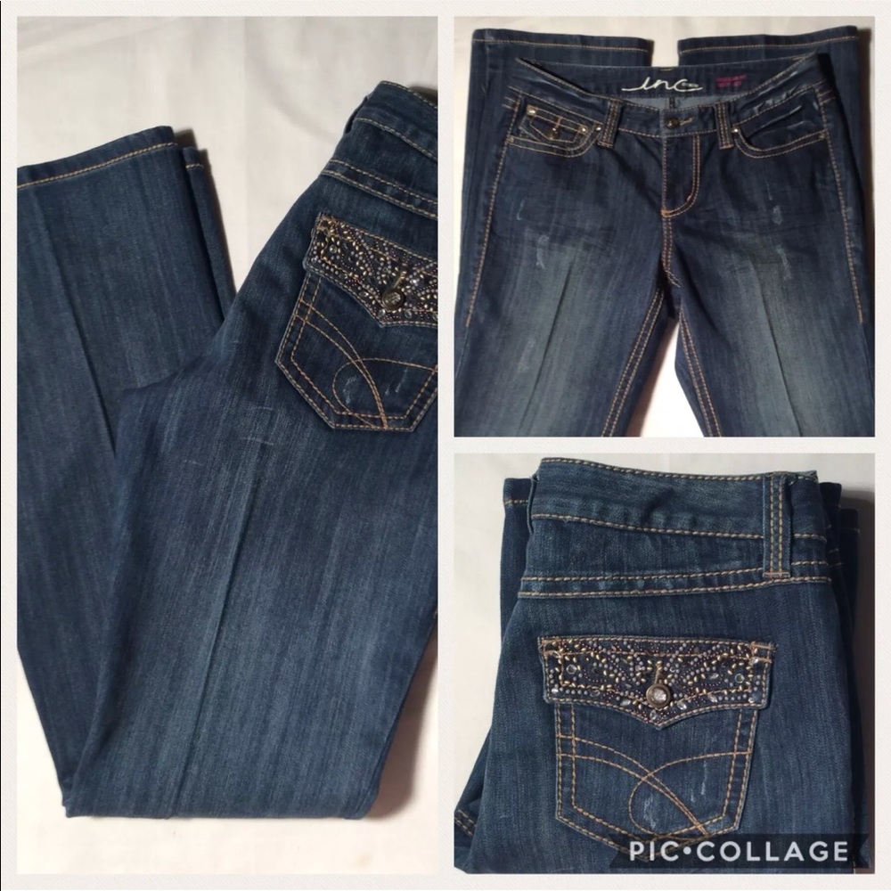 Inc Jeans - 10 (30 X 33) - Boot Cut